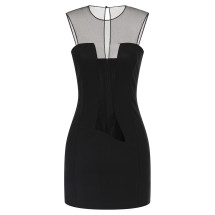 [Nensi Dojaka] Sleeveless dress FW25 NDDR2641000100BLACK