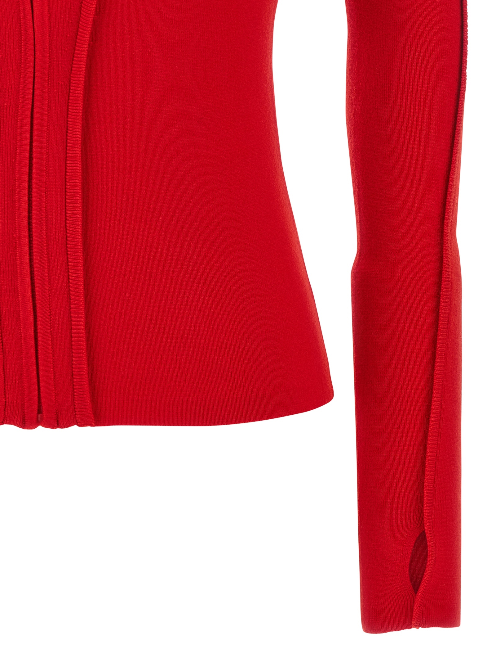 [VICTORIA BECKHAM] Cardigan FW25 1325KTP006406ABRIGHTROSE