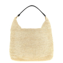 [Maison Michel] Shoulder bag FW25 5010001002NATURALBLACK