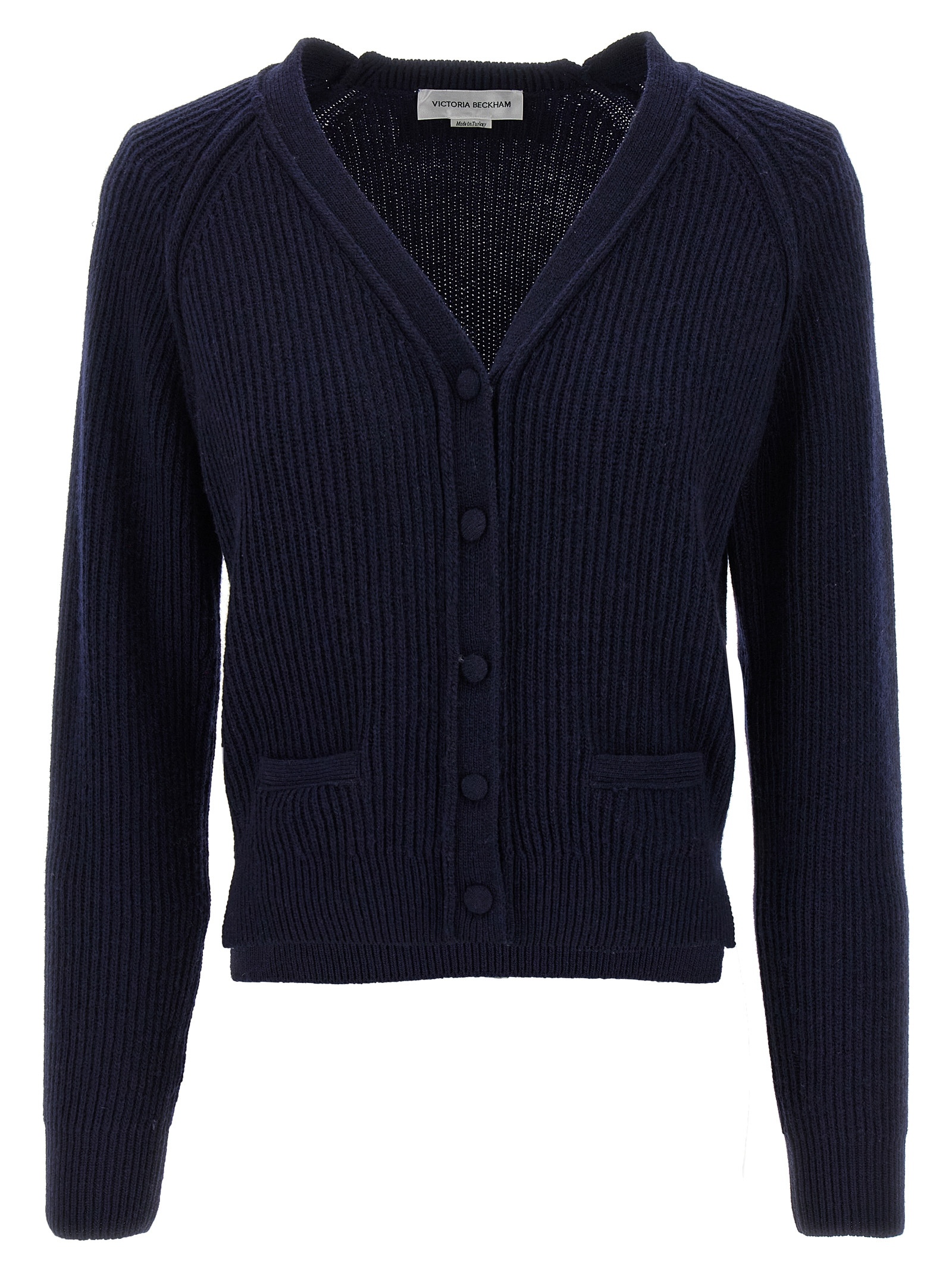 [VICTORIA BECKHAM] Cardigan FW25 1325KJU006422ANAVY