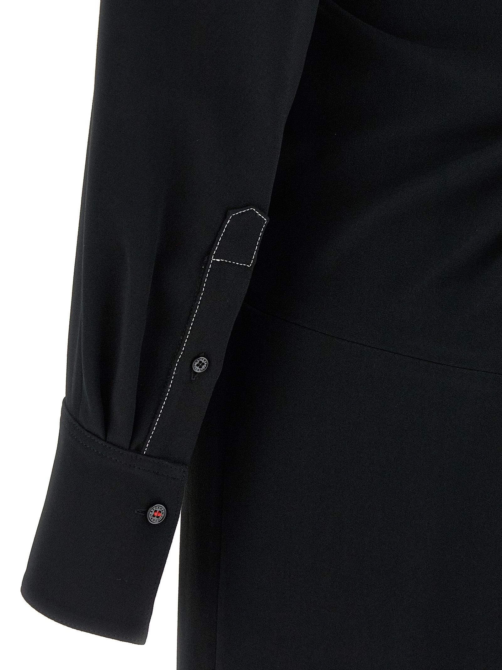 [VICTORIA BECKHAM] Long sleeve dress FW25 1325WDR006598ABLACK