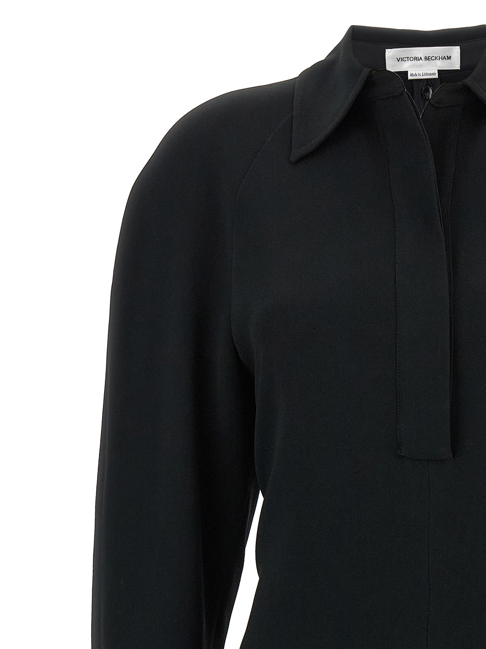 [VICTORIA BECKHAM] Long sleeve dress FW25 1325WDR006598ABLACK