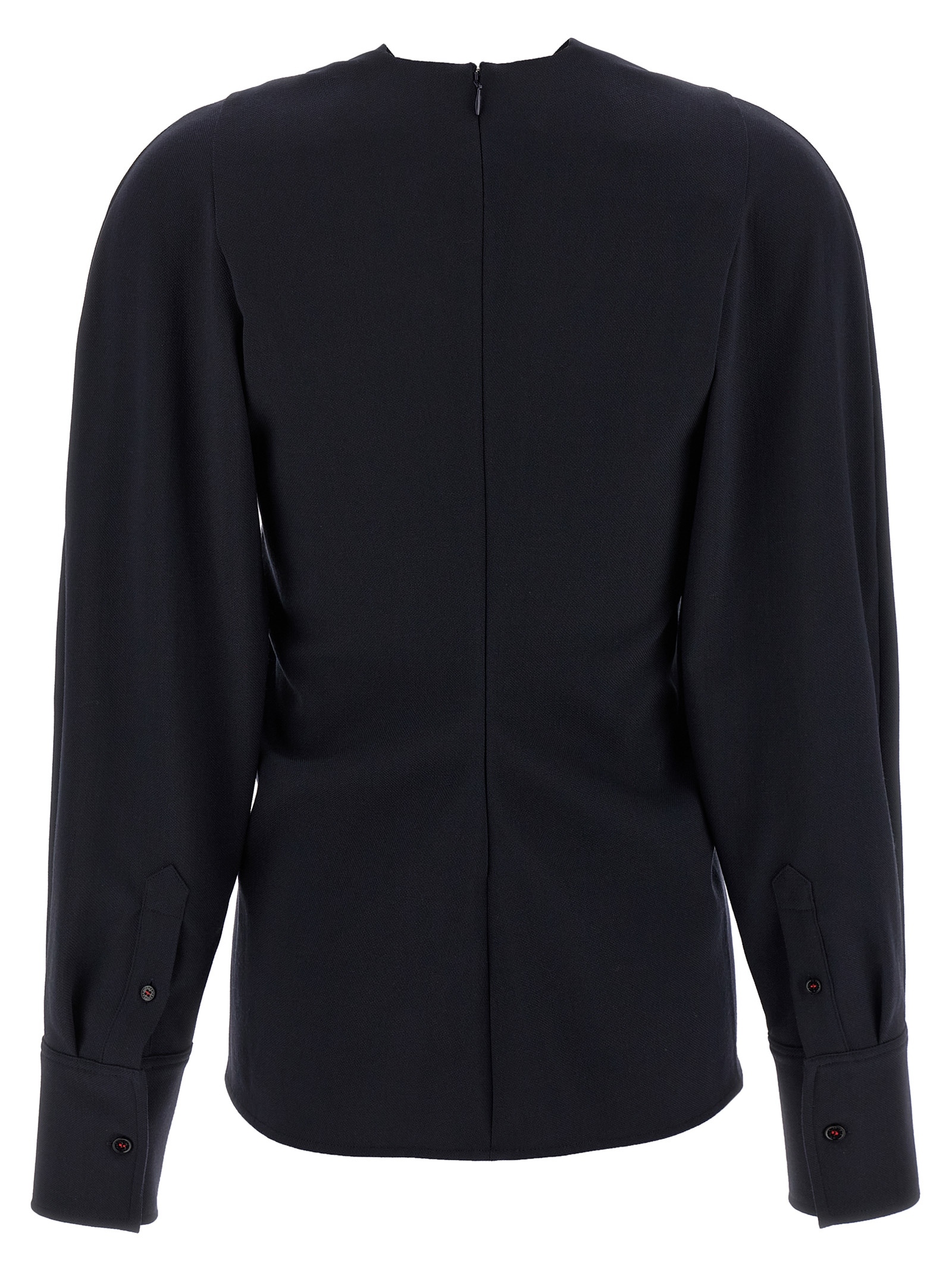 [VICTORIA BECKHAM] Shirts Long Sleeve FW25 1325WTP006590BNAVY
