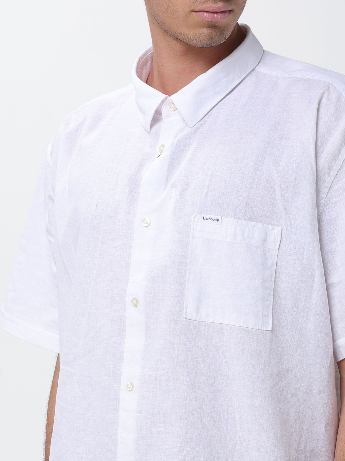 [Barbour] Shirts Short Sleeve SS26 MSH5093 WH11