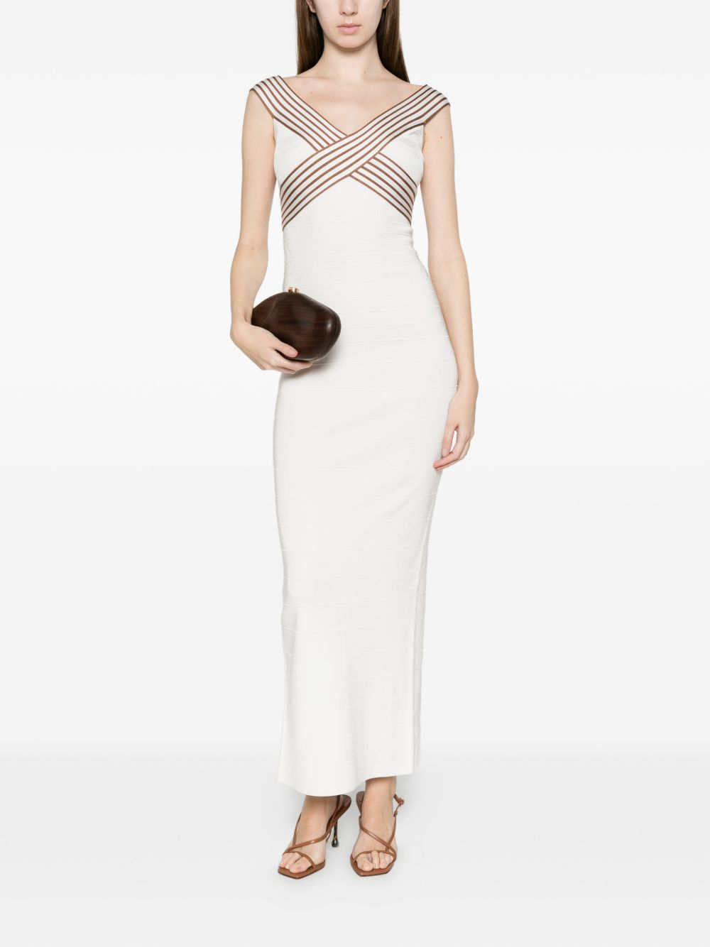 [ELISABETTA FRANCHI] Sleeveless dress SS26 AM75S61E2AQ6