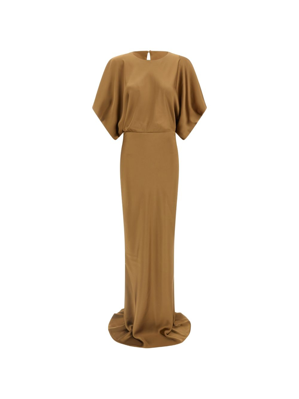 [Norma Kamali] Short sleeve dress SS26 ST4253SAR34870CAMEL