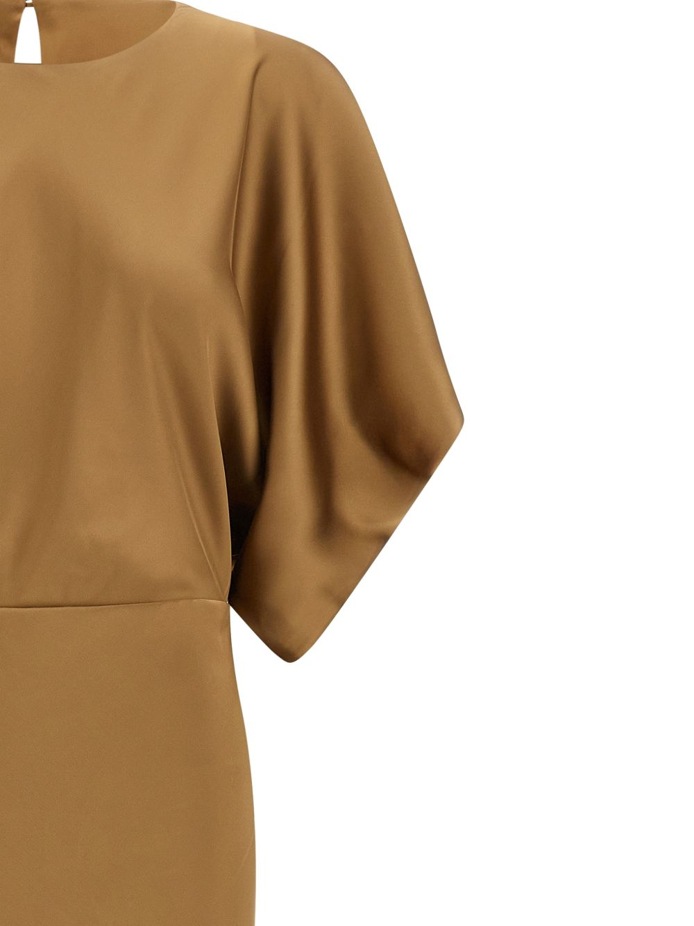 [Norma Kamali] Short sleeve dress SS26 ST4253SAR34870CAMEL