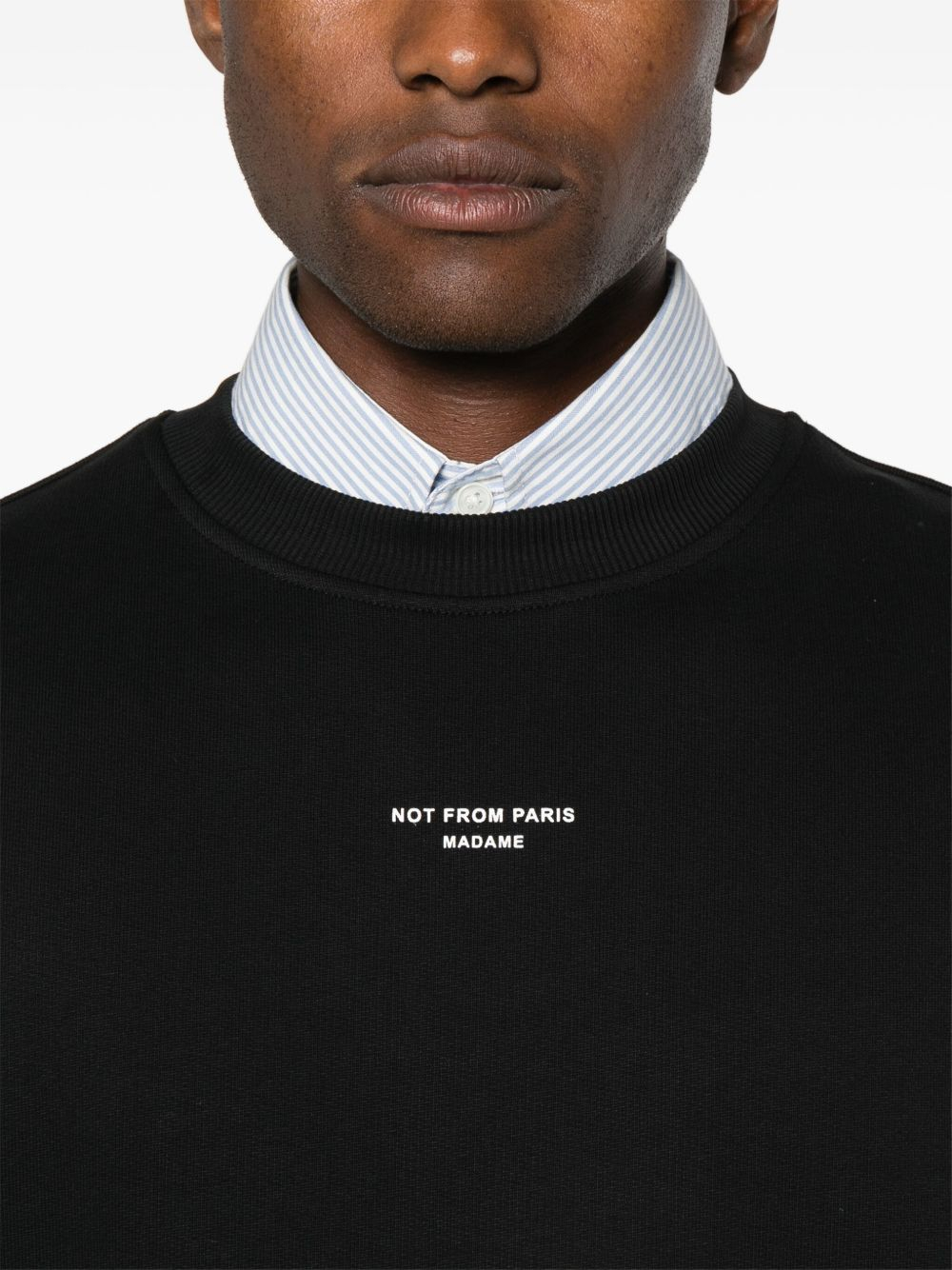 [DROLE DE MONSIEUR] Sweatshirt SS26 PERMSW148CO127BL