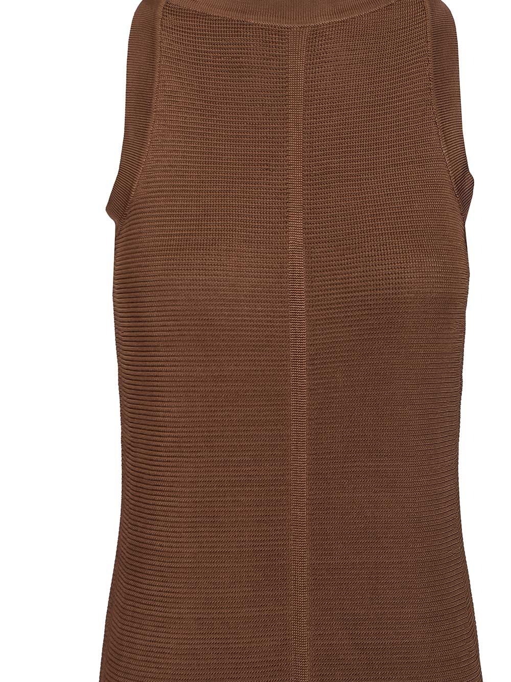 [LouLou De Saison] Sleeveless dress SS26 PABLO 01BROWN