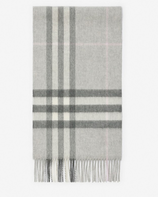 [Burberry] Scarf SS26 8112637MITTENGREY