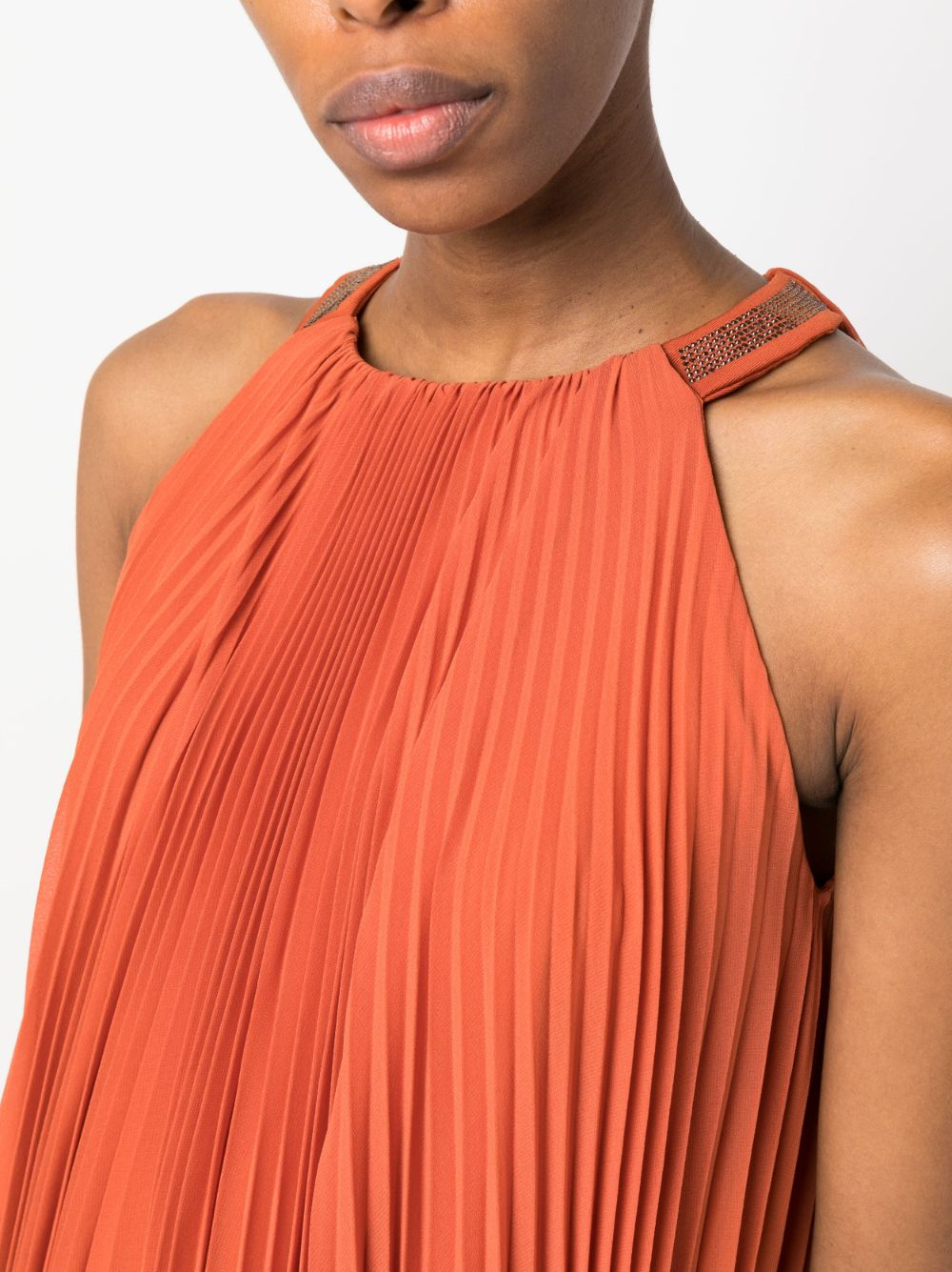 [MAX MARA PIANOFORTE] Sleeveless dress SS23 2312210437600GOLENA058
