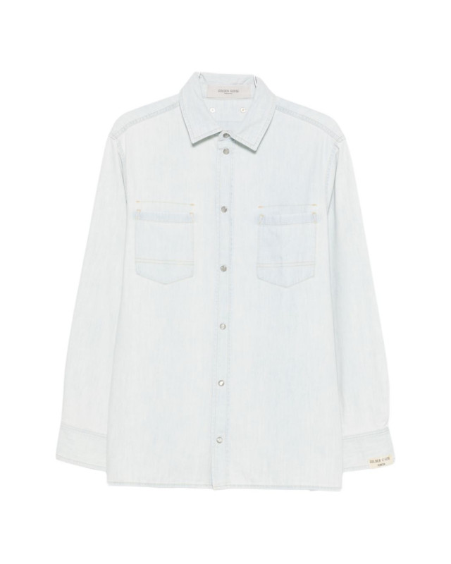 [Golden Goose] Shirts Long Sleeve SS26 GMP02519P00235950491