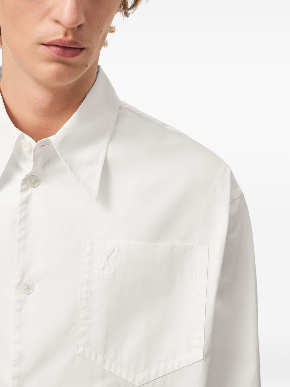 [Ami Paris] Shirts Long Sleeve SS26 USH808CO0063W100