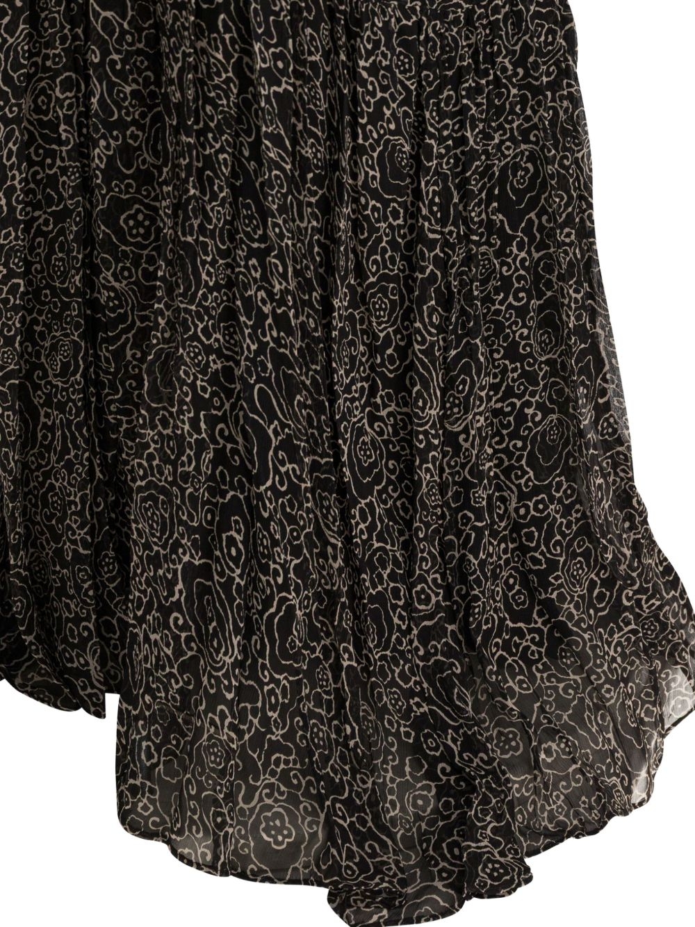 [Marant Etoile] Long sleeve dress SS26 RO0798FBD1J08EBKEC