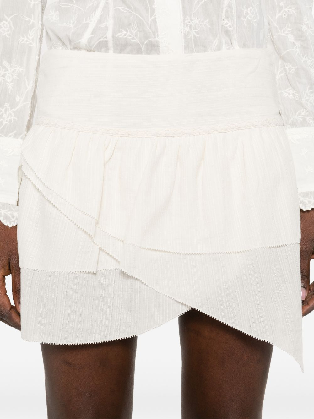 [Marant Etoile] Mini skirt SS26 JU0439FAD1J11E23EC