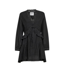 [Marant Etoile] Long sleeve dress SS26 RO0974FAD1J11E01BK