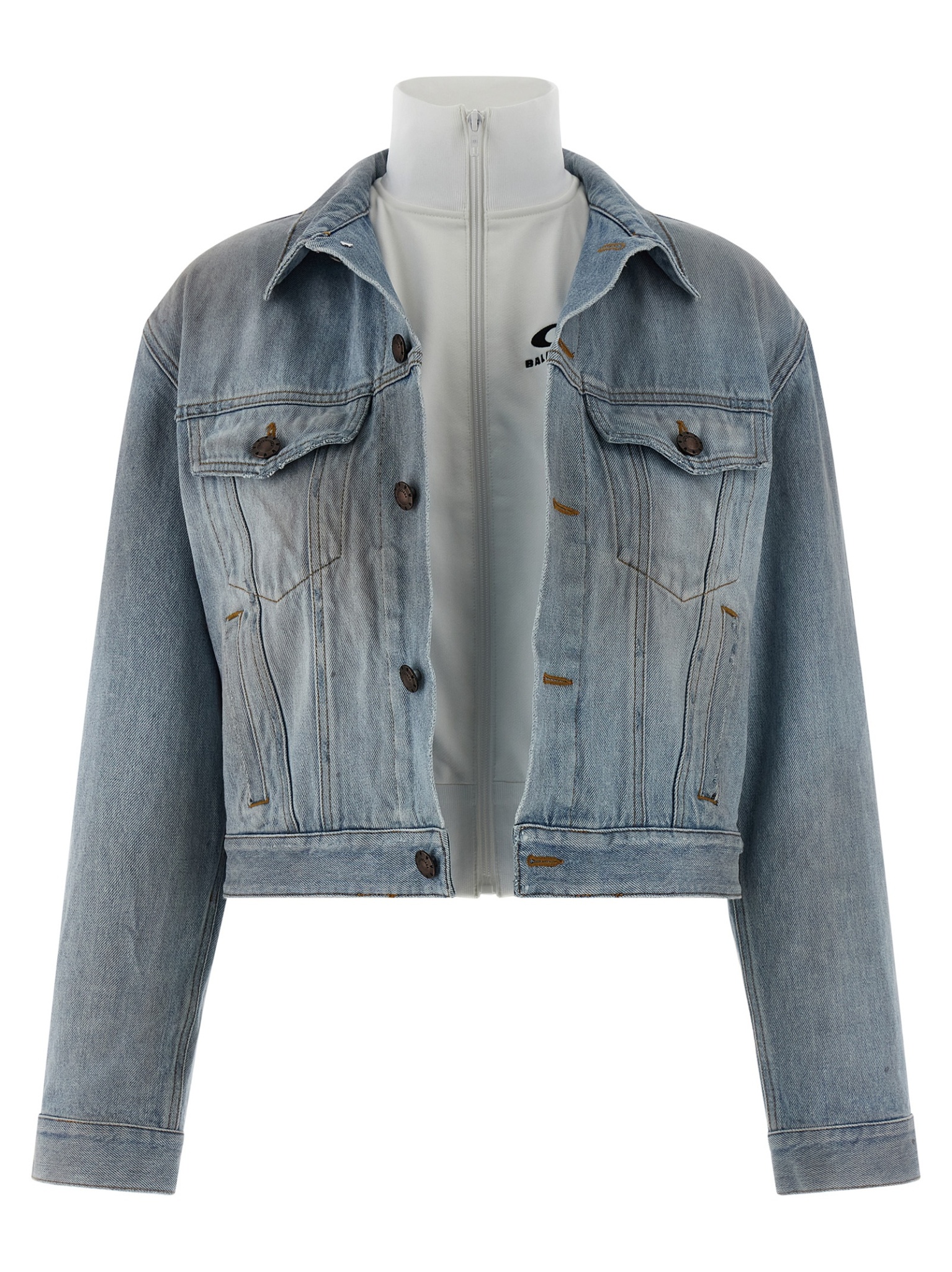 [Balenciaga] Denim Jacket FW25 849904TTW744200