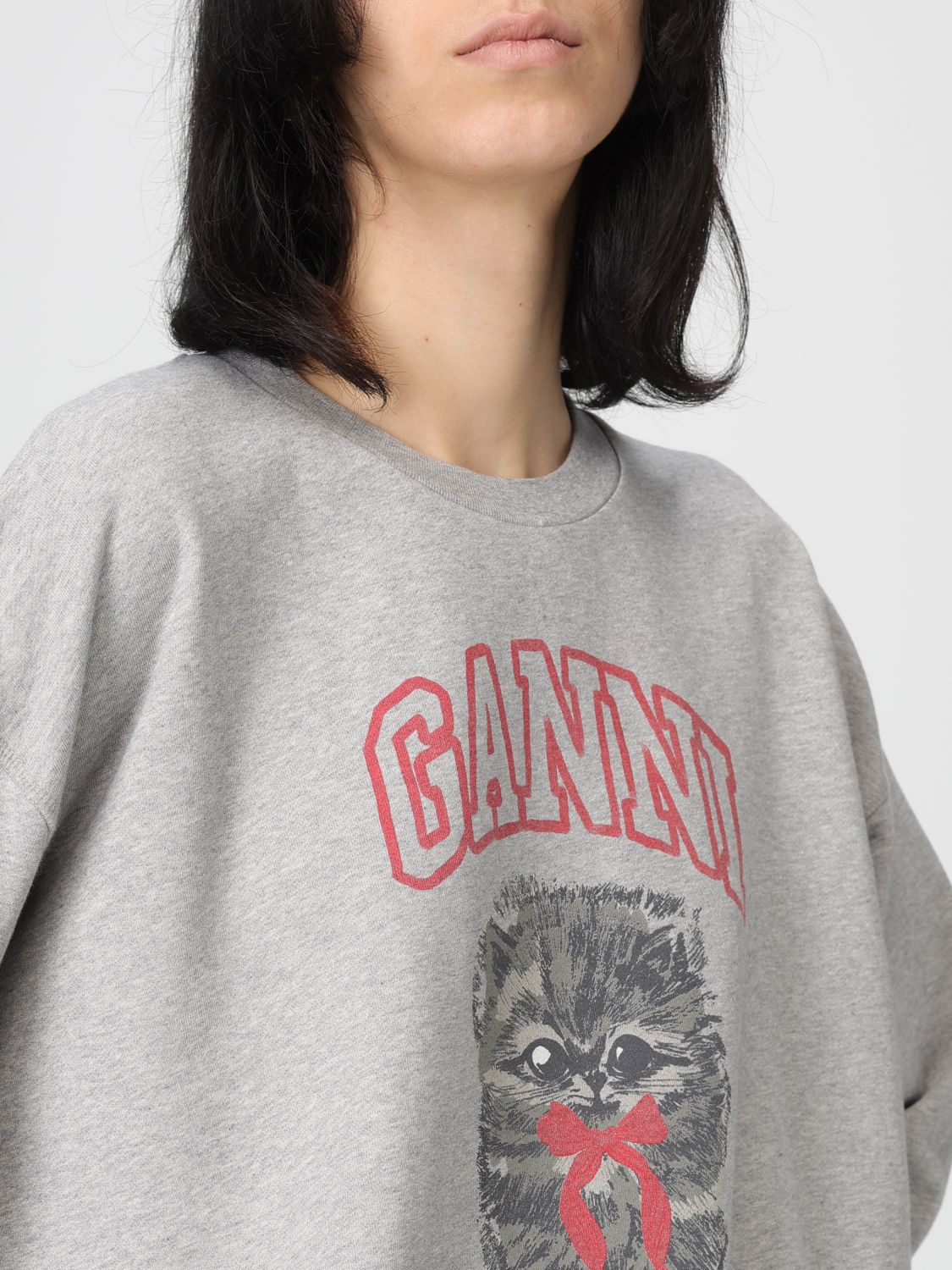 [GANNI] Sweatshirt SS26 A1060016 920