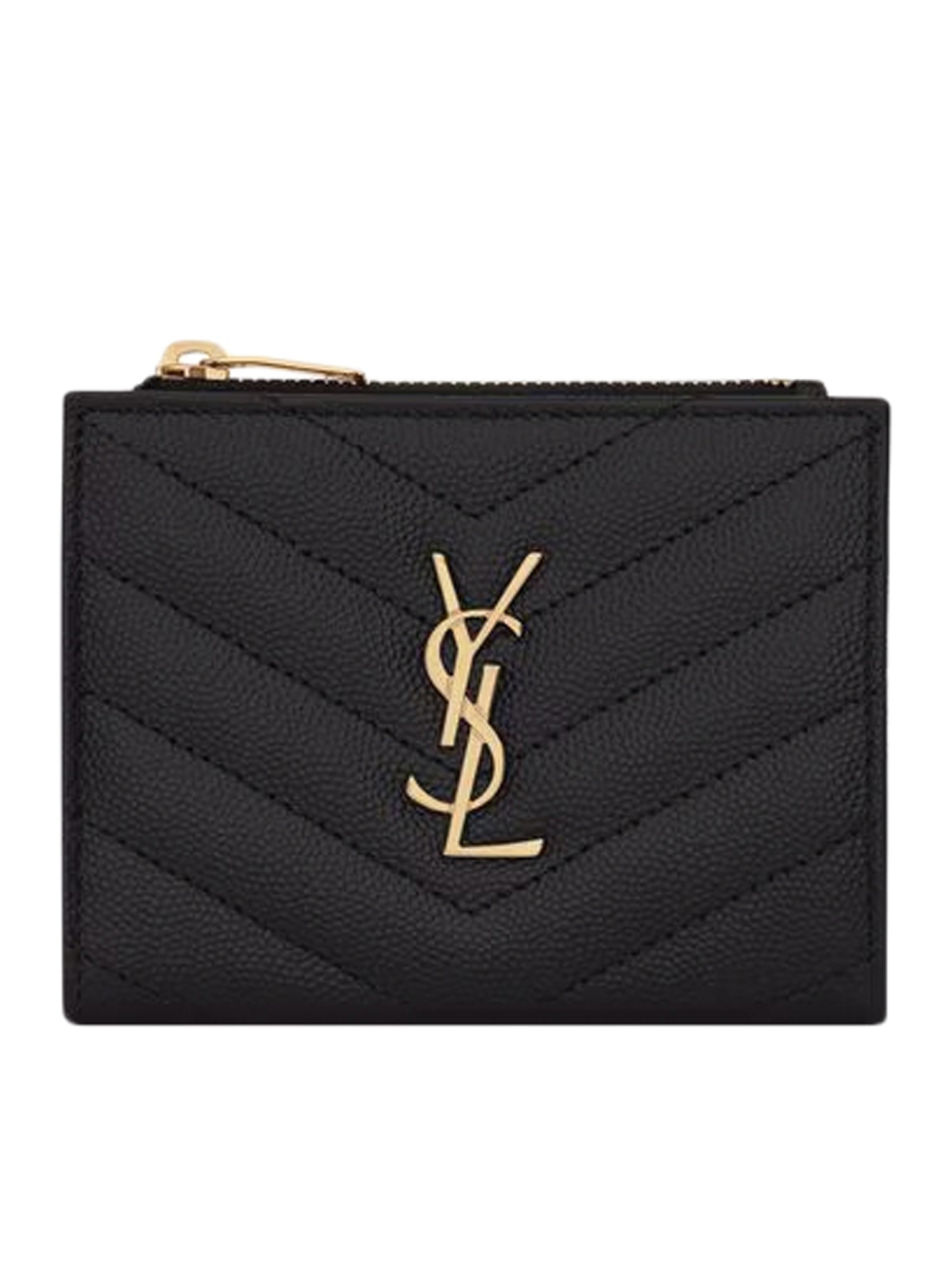 [Saint Laurent] Wallet FW26 575879BOW011000 BLACK