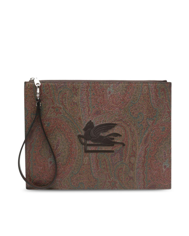 [Etro] Clutch bag FW26 MP2C0006AA086M0019 BROWN