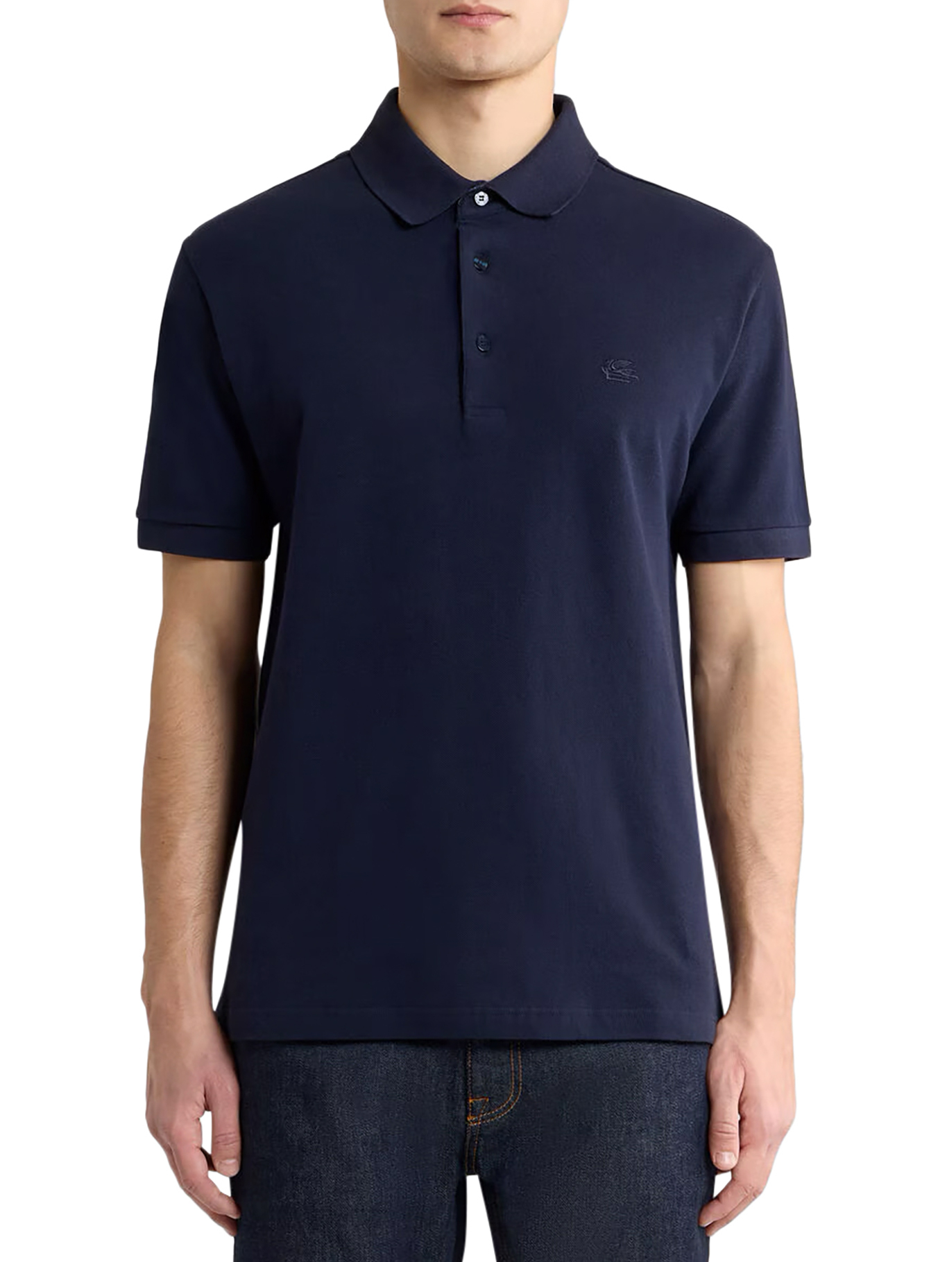 [Etro] T-shirts Short Sleeve FW26 MRMD0005AU11XB0013 SEA BLUE