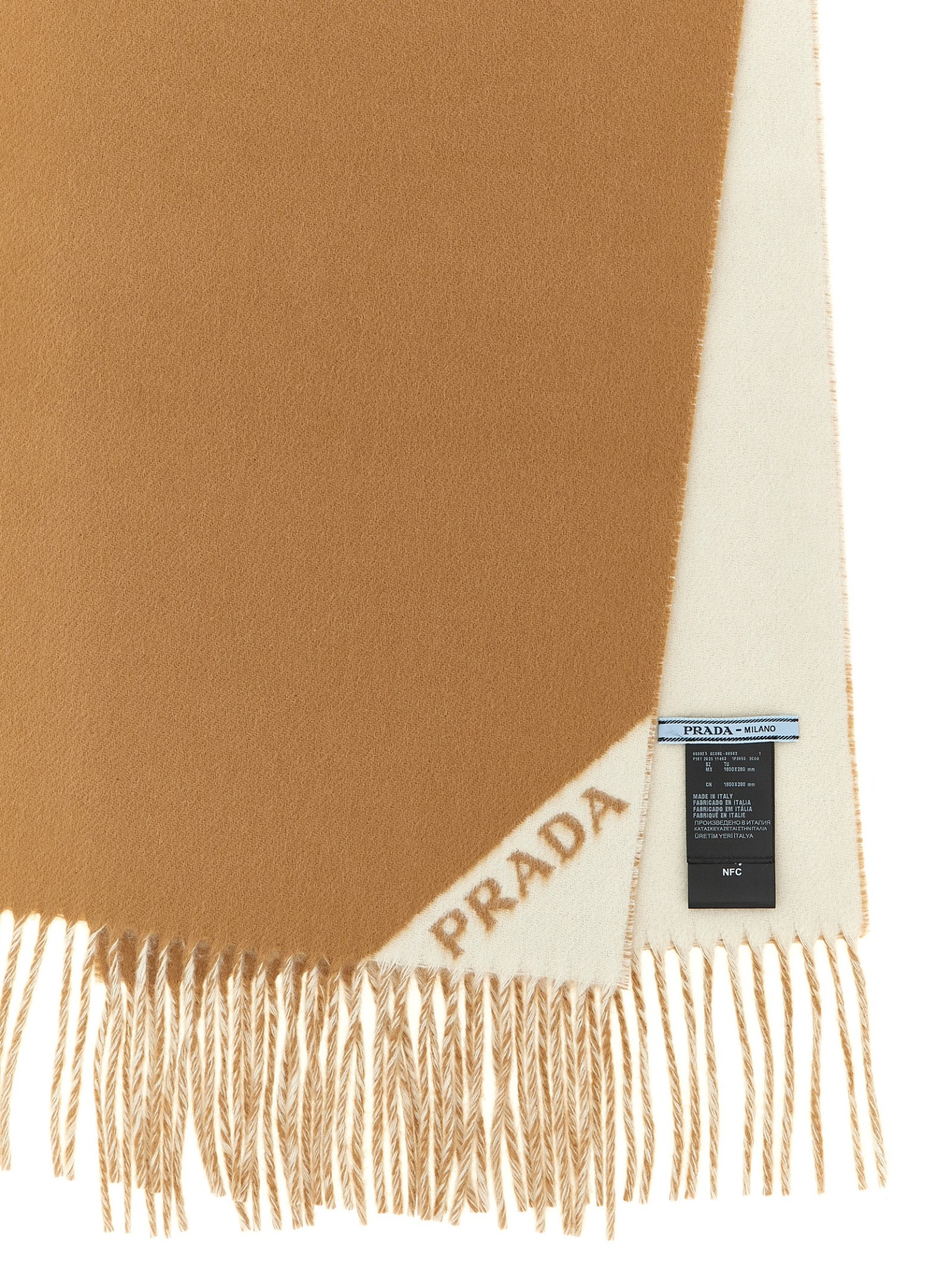 [Prada] Scarf FW25 1FS0552COOF045Y