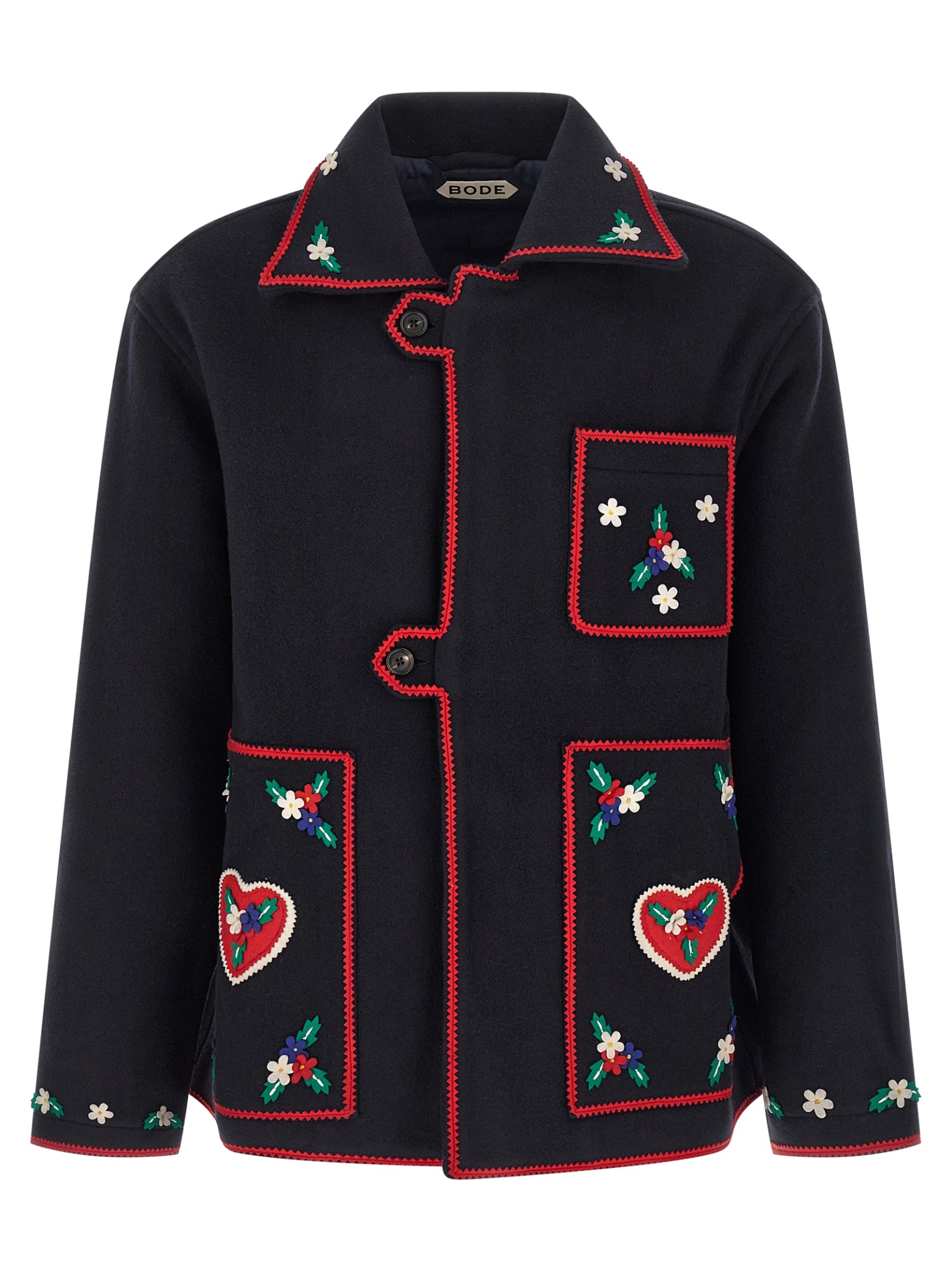[BODE] Casual Jacket FW25 MRF25JA002NAVYRED