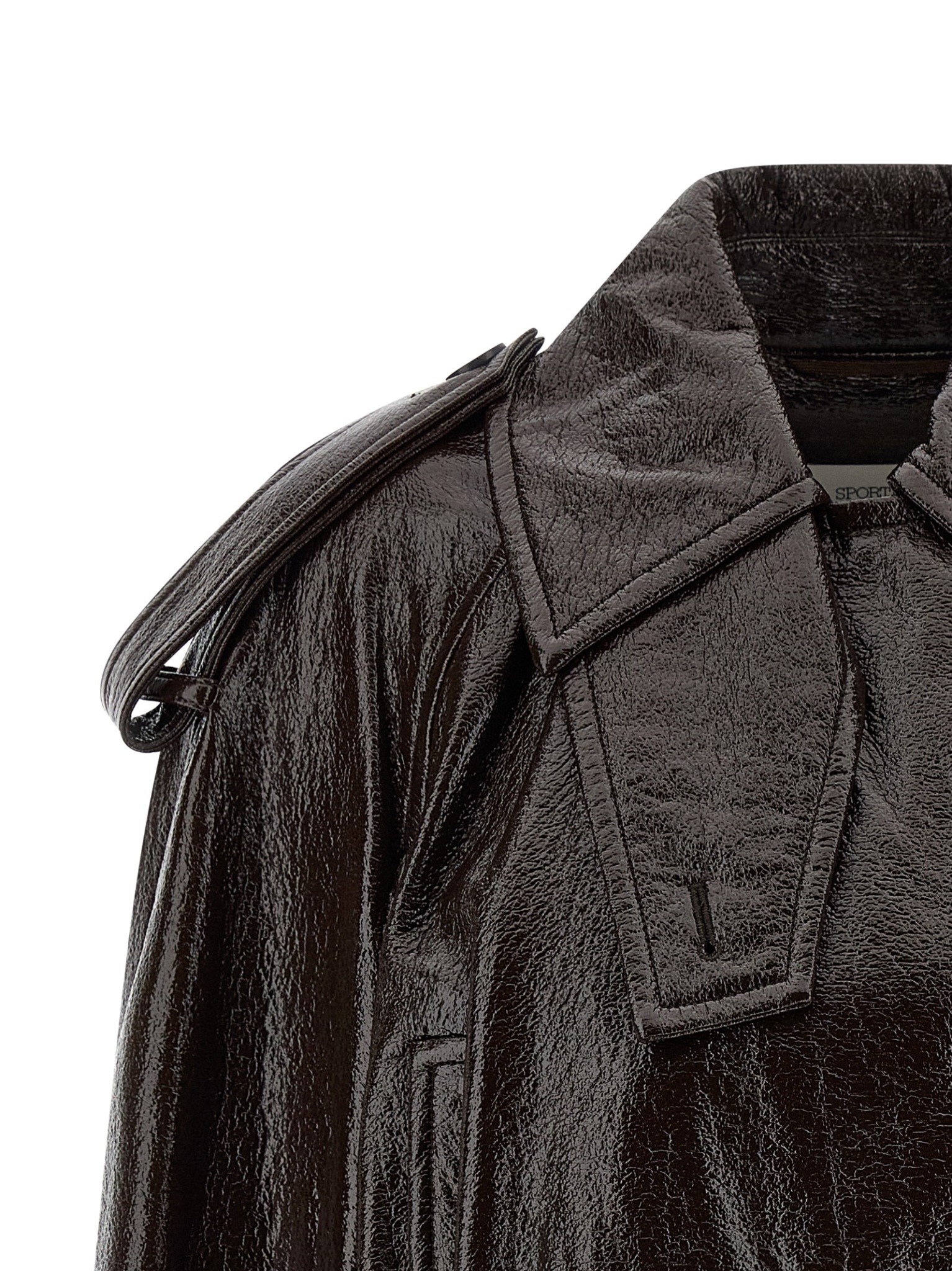 [SPORTMAX] Leather Jacket FW25 2522086063600002