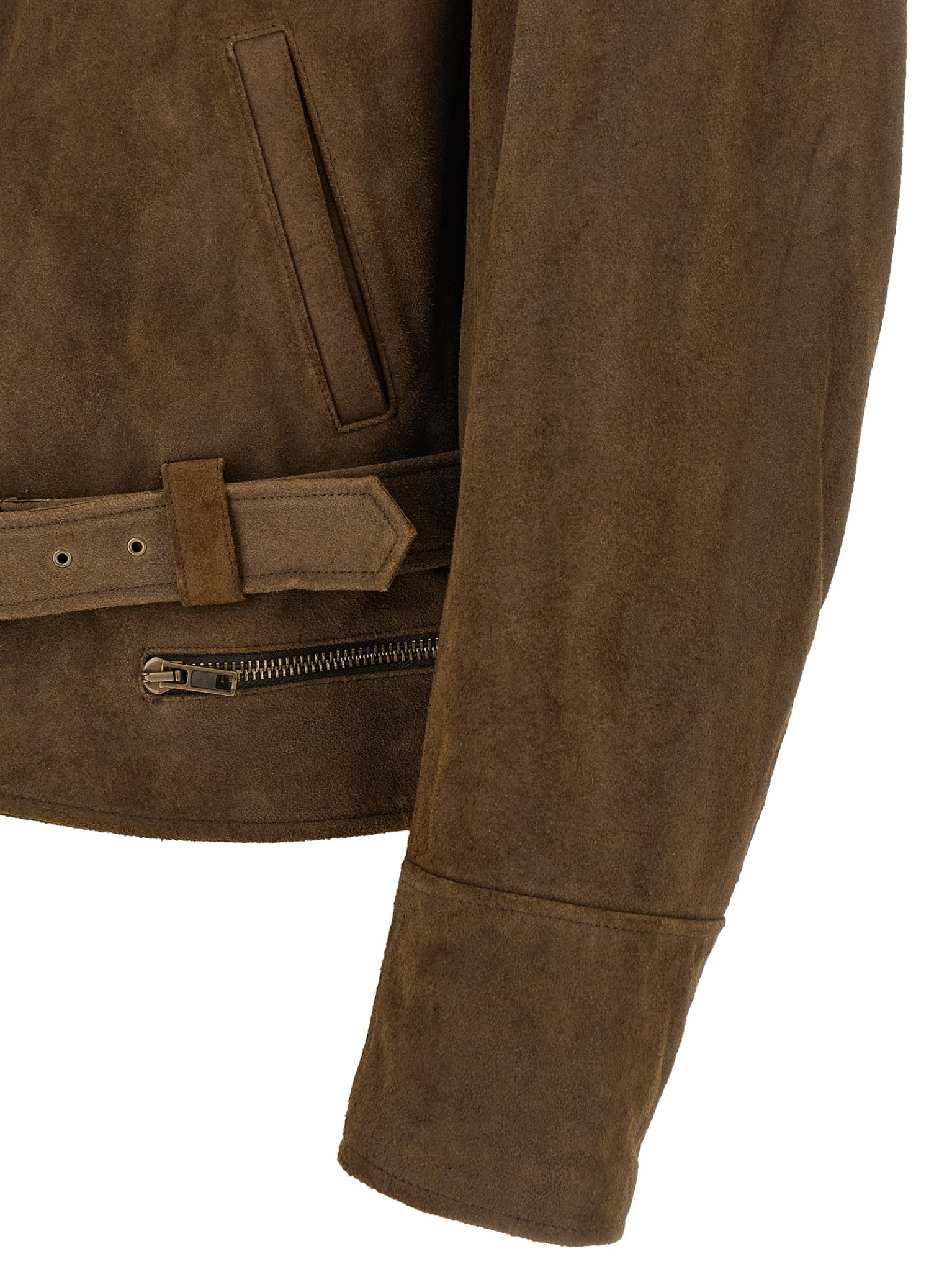 [MM6 Maison Margiela] Leather Jacket FW25 SH2AM0037M07012124