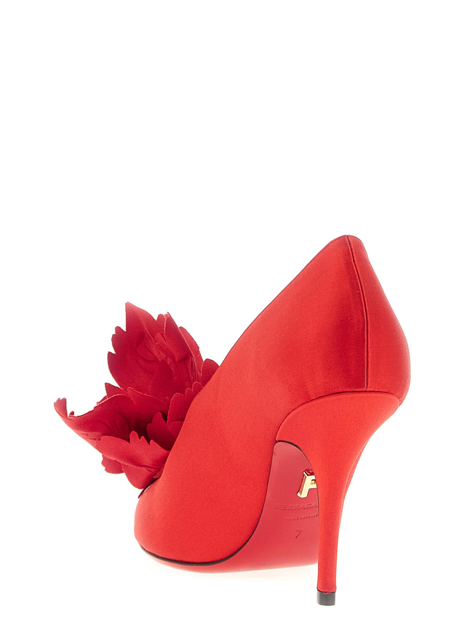 [Ferragamo] Pumps FW25 787583FLAMERED