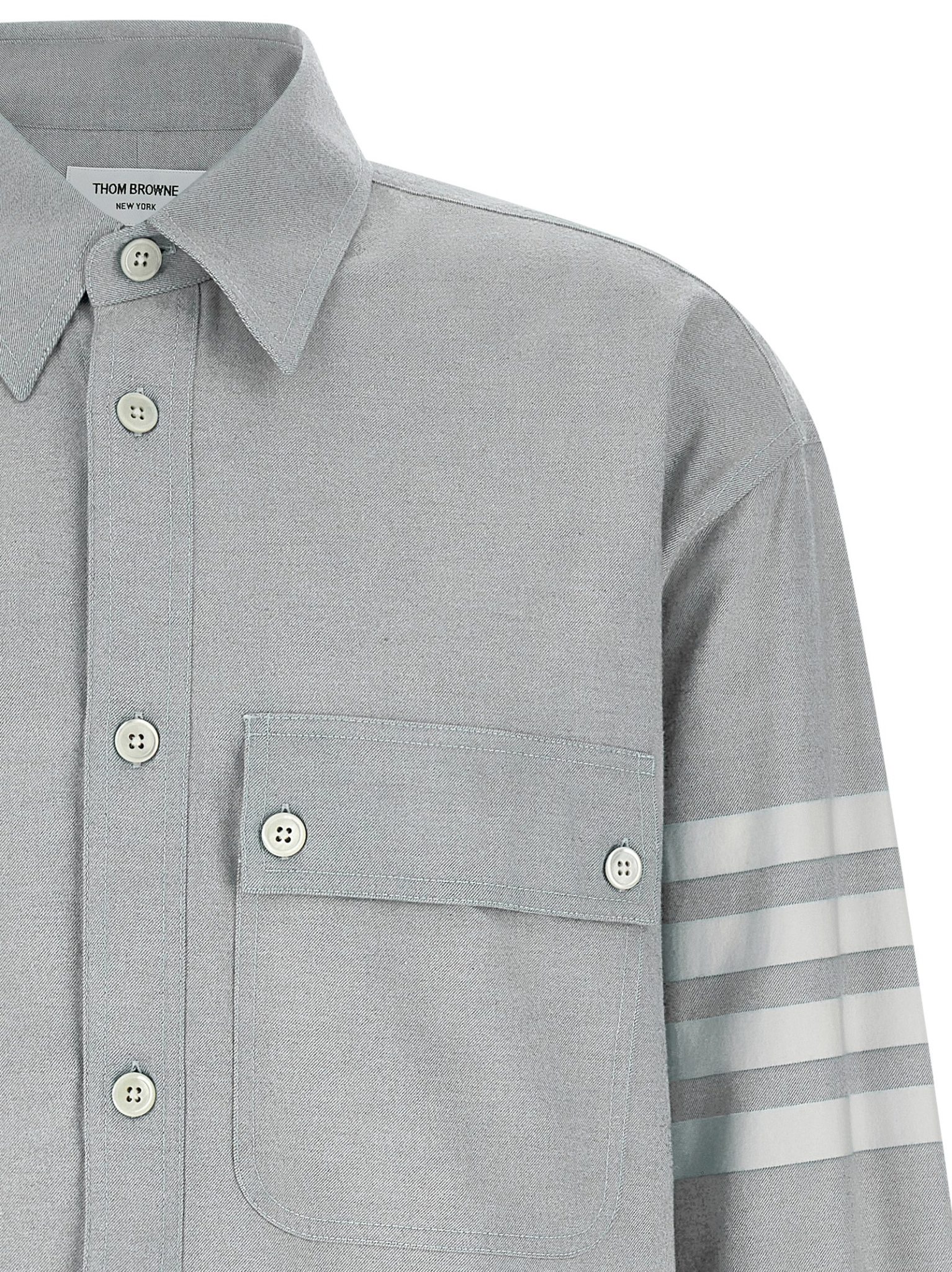 [Thom Browne] Shirts Long Sleeve FW25 MWL420AF0325035