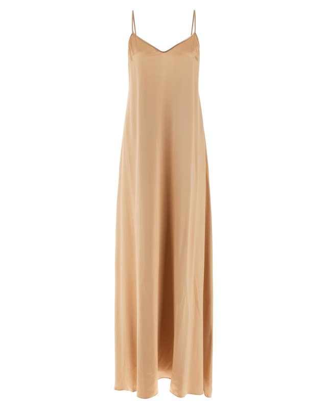 [Ferragamo] Sleeveless dress FW25 788181NUDE