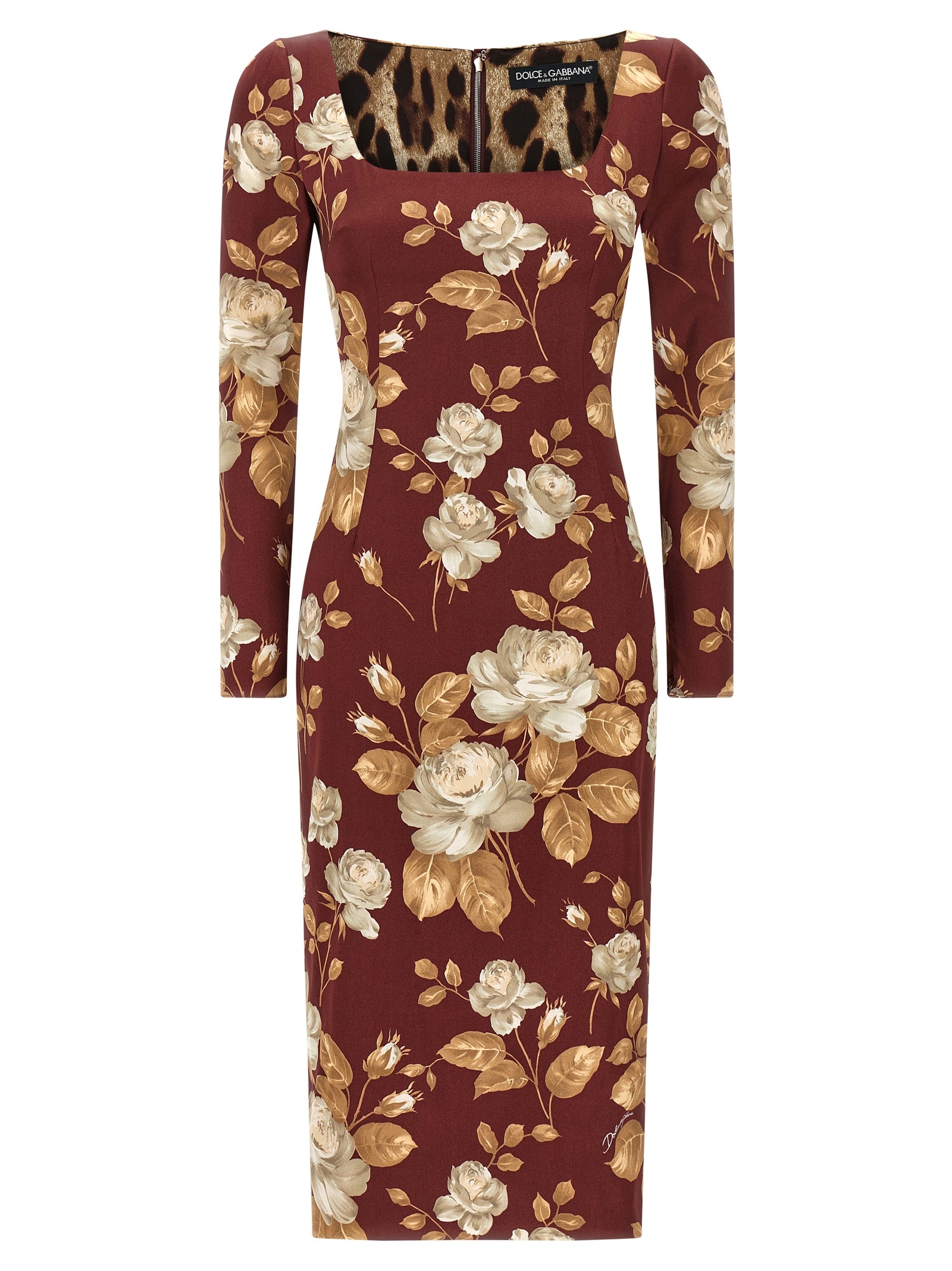 [Dolce & Gabbana] Long sleeve dress FW25 F6TYGTFSIB8HR5QQ