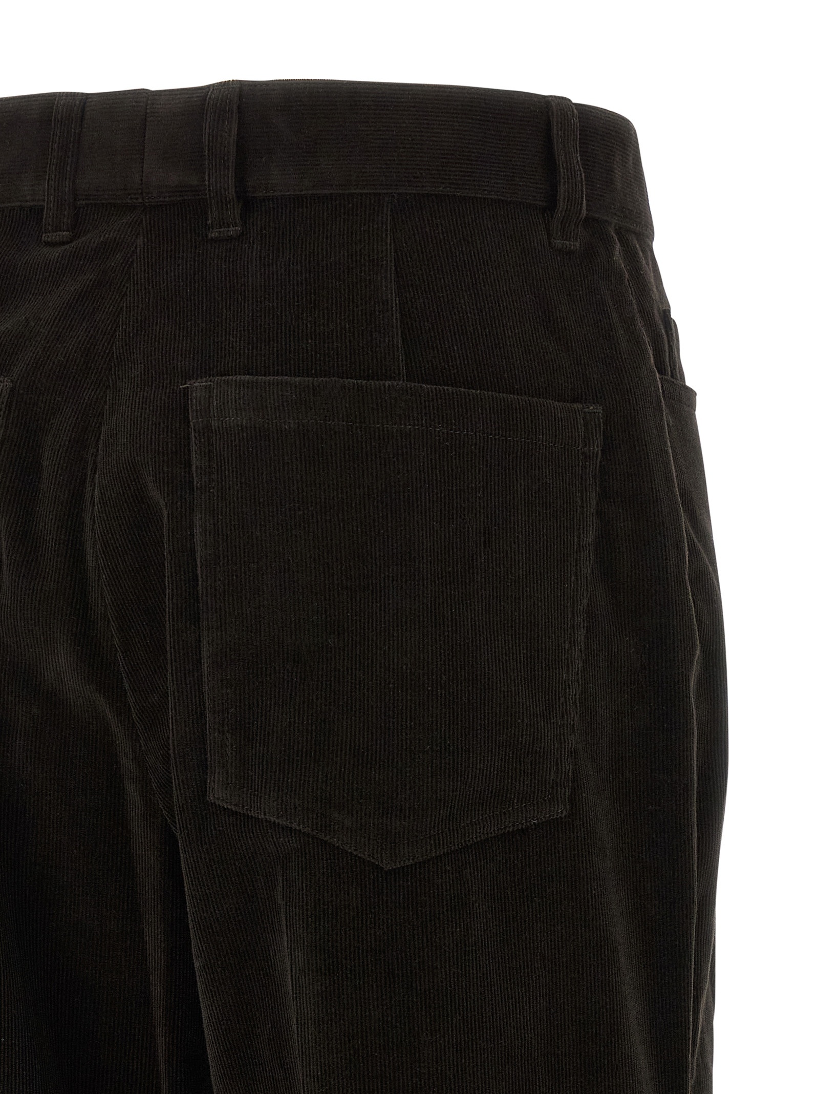 [Ferragamo] Trousers FW25 785197DARKESPRESSO