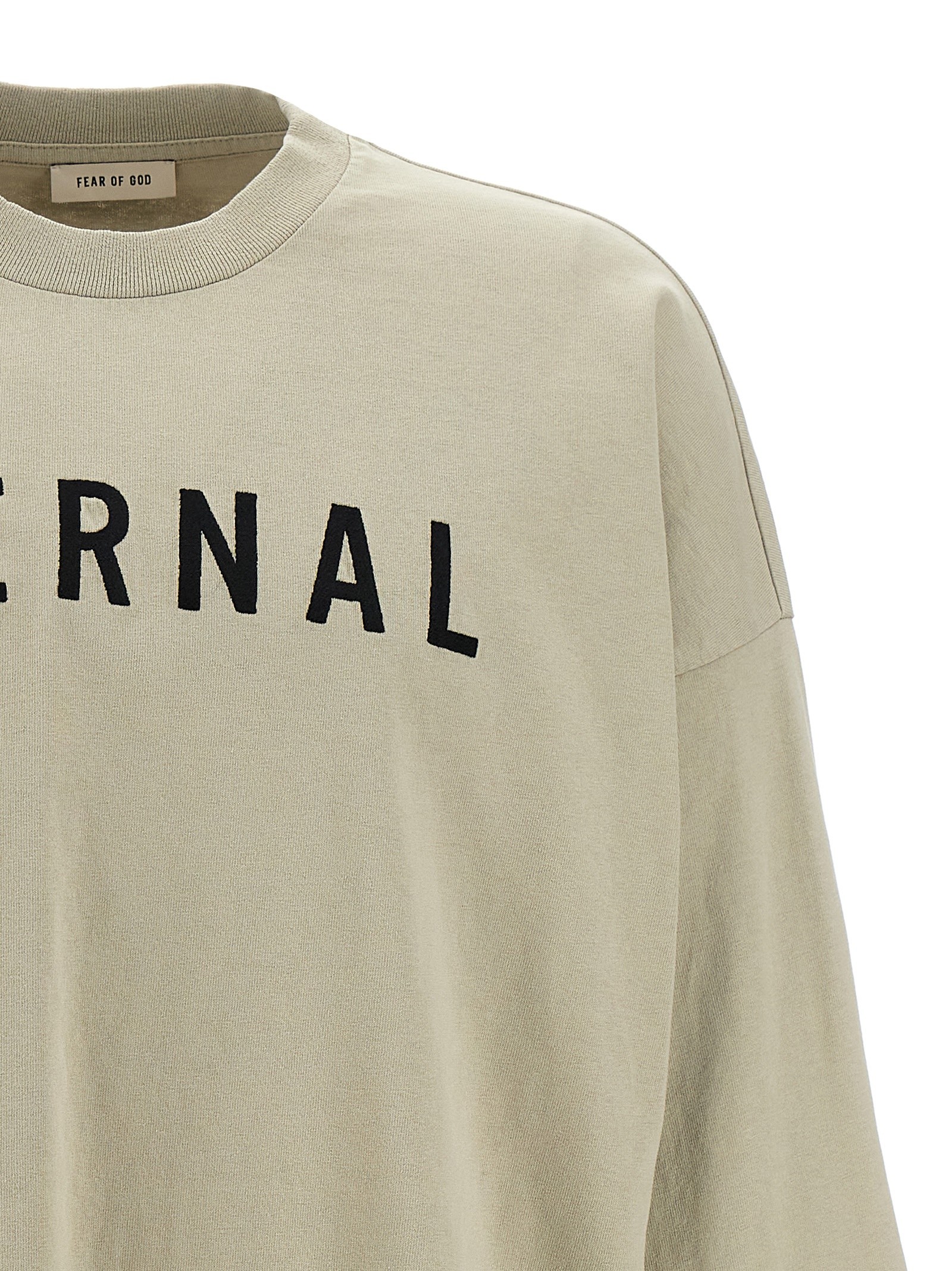 [Fear of God] T-shirts Long Sleeve SS25 FGE2505111HWJDOVEGREY