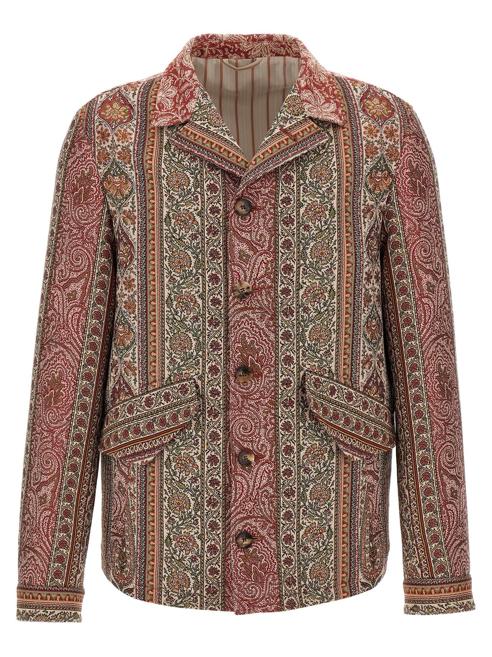 [Etro] Shirts Long Sleeve SS25 MRBA006999TPE01S9865