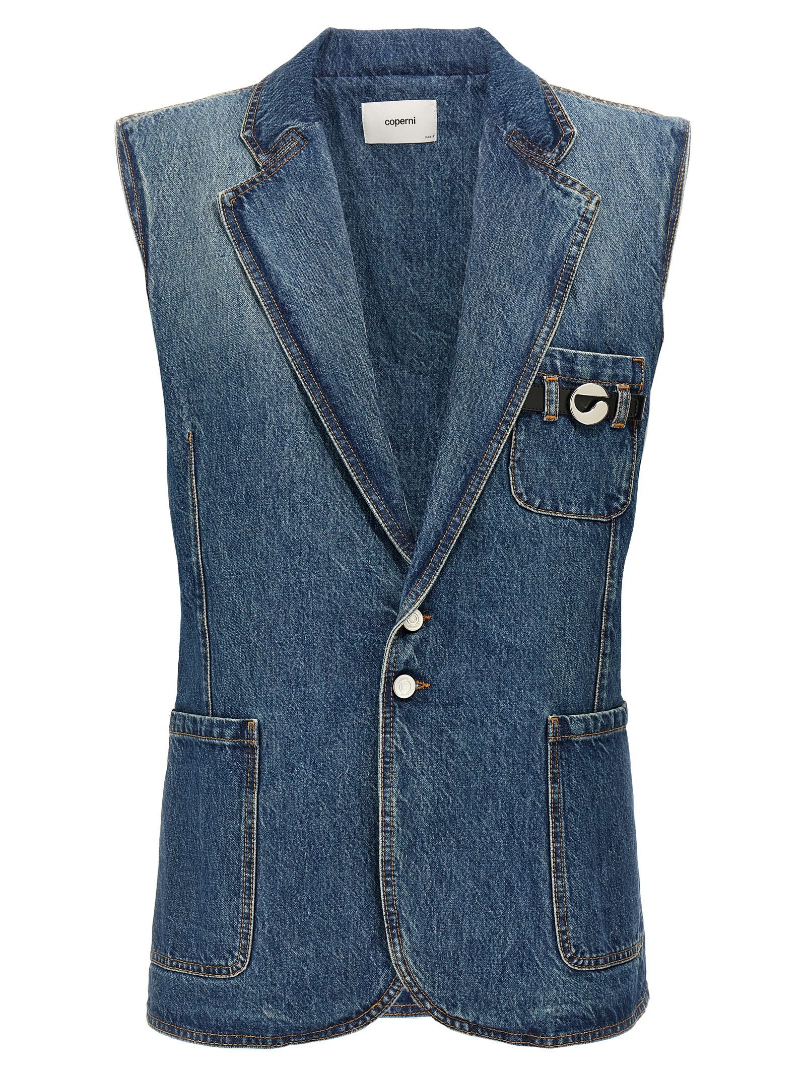 [Coperni] Vest SS25 COPV76F2014BLU