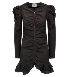[Marant Etoile] Long sleeve dress SS25 RO0685FAC1J06E01BK