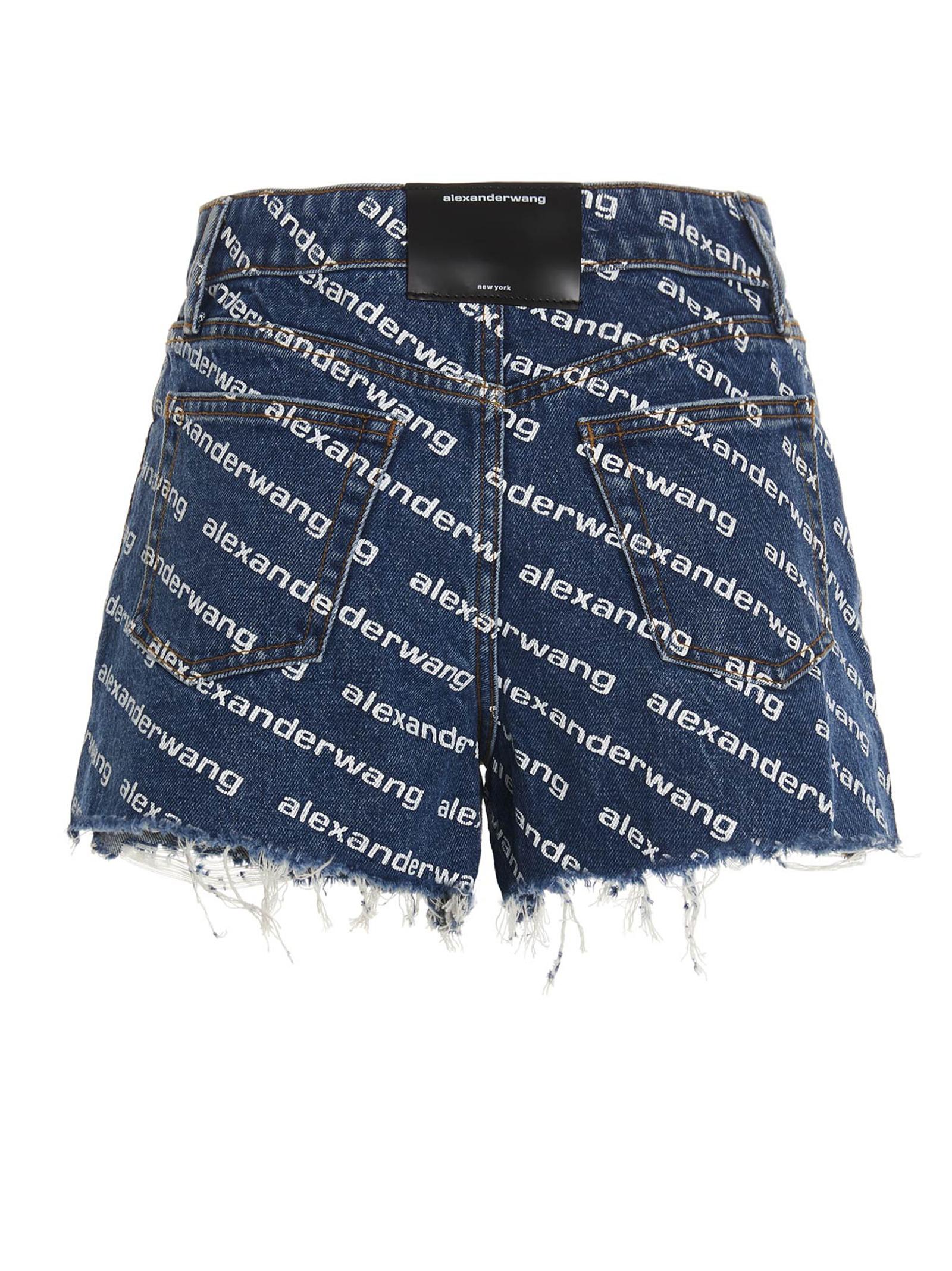 [Denim X Alexander Wang] Shorts SS25 4DC1214897460