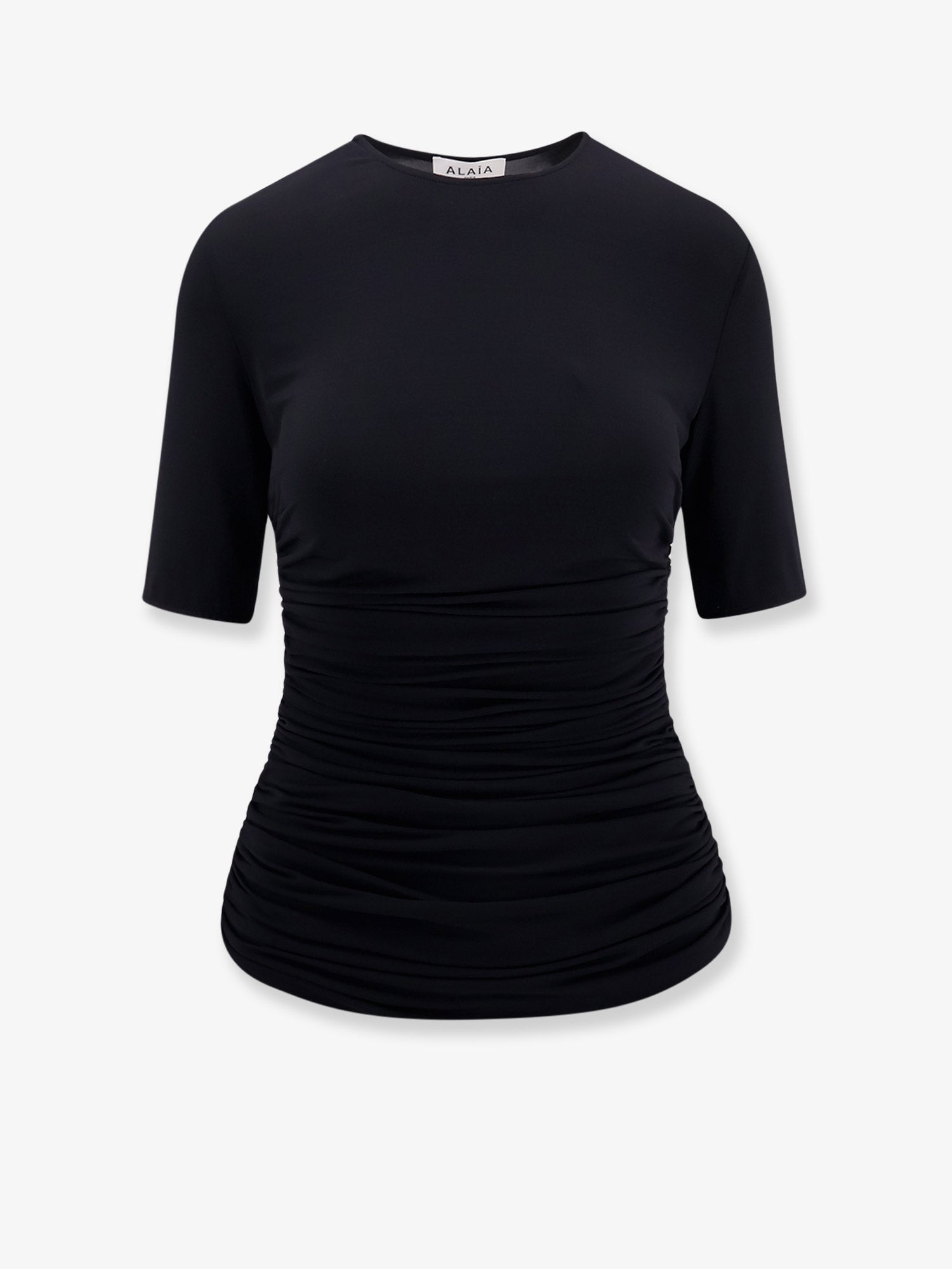 [Alaia] T-shirts Short Sleeve FW25 AA9H1248J050B995