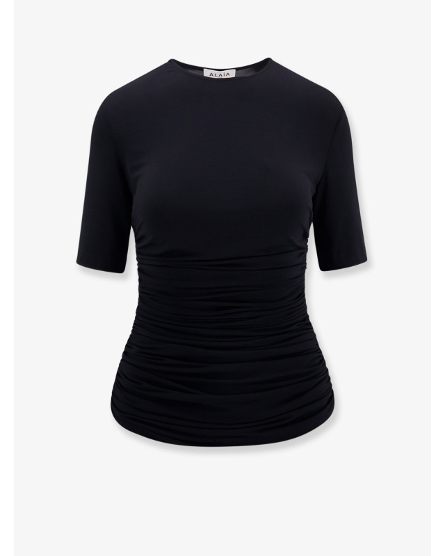 [Alaia] T-shirts Short Sleeve FW25 AA9H1248J050B995