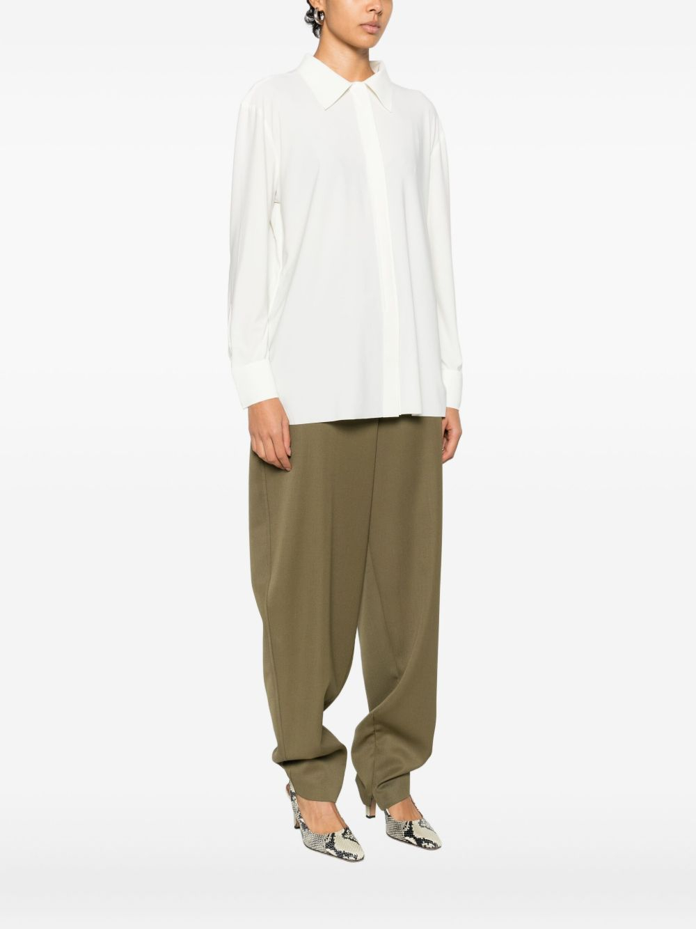 [Norma Kamali] Shirts Long Sleeve FW25 KK1296PL031037