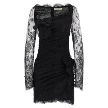 [Alessandra Rich] Long sleeve dress FW25 FABX4125P46230900