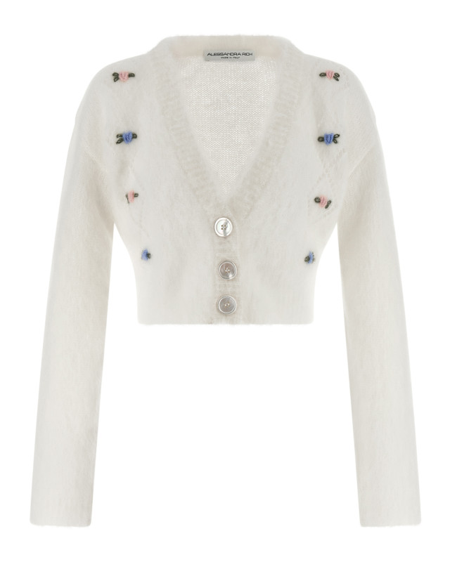 [Alessandra Rich] Cardigan FW25 FABX4183K46039001