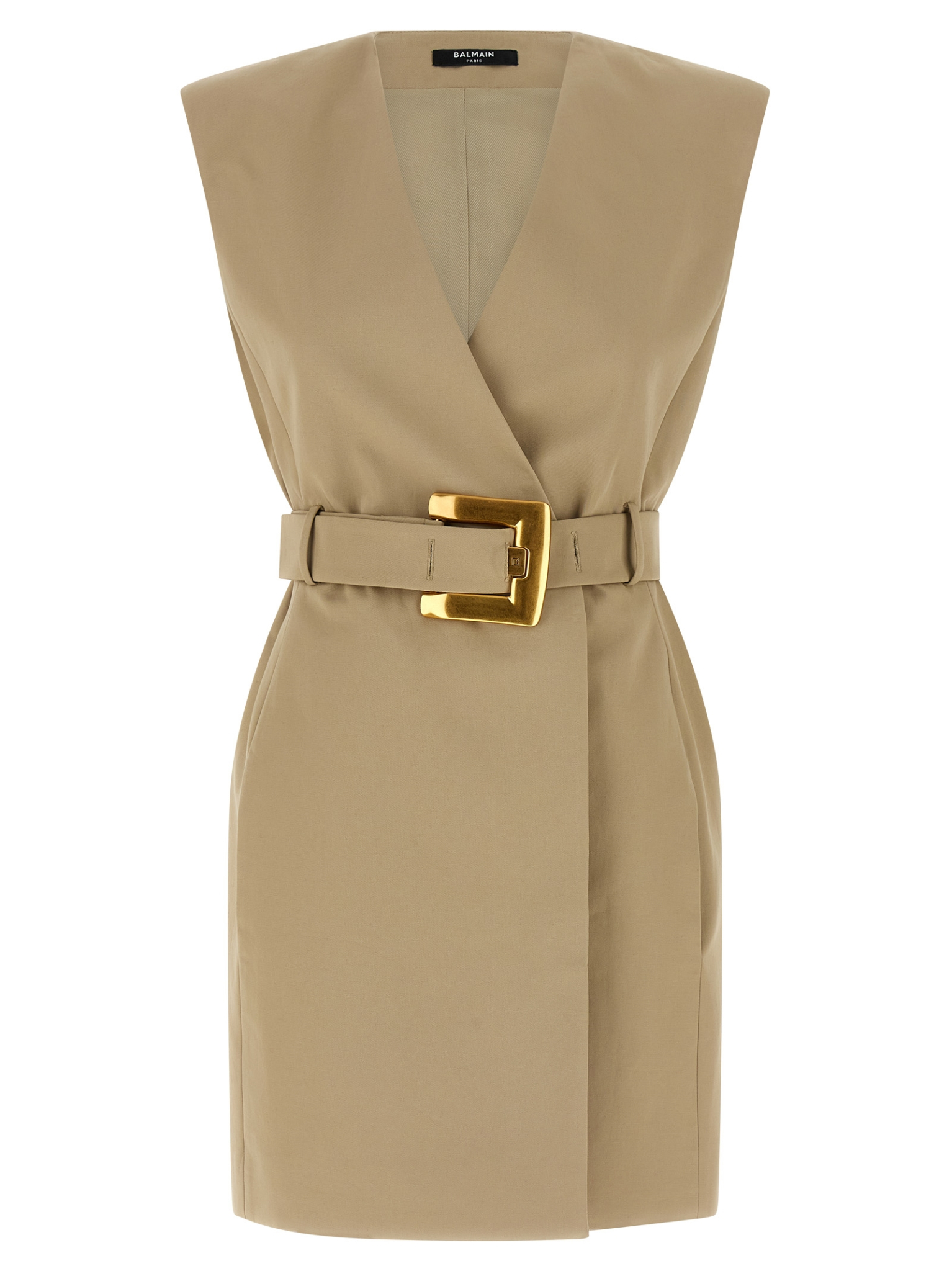 [Balmain] Sleeveless dress SS26 GF1R5168CG430AN