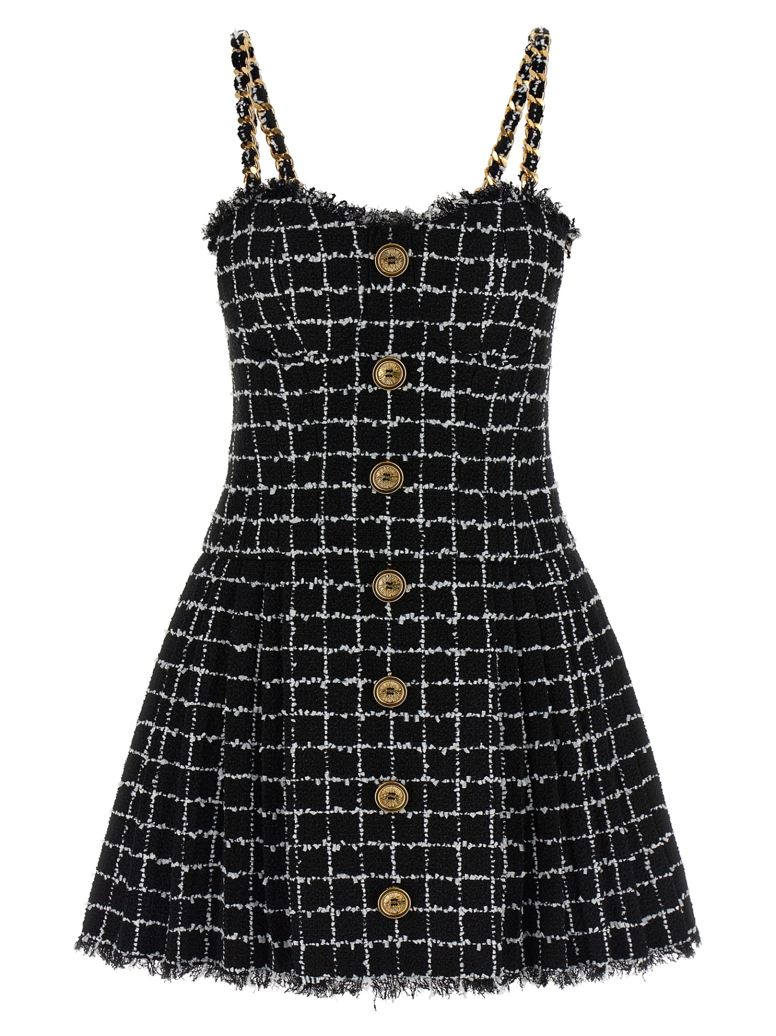 [Balmain] Sleeveless dress SS26 GF1R5163XL62EAB