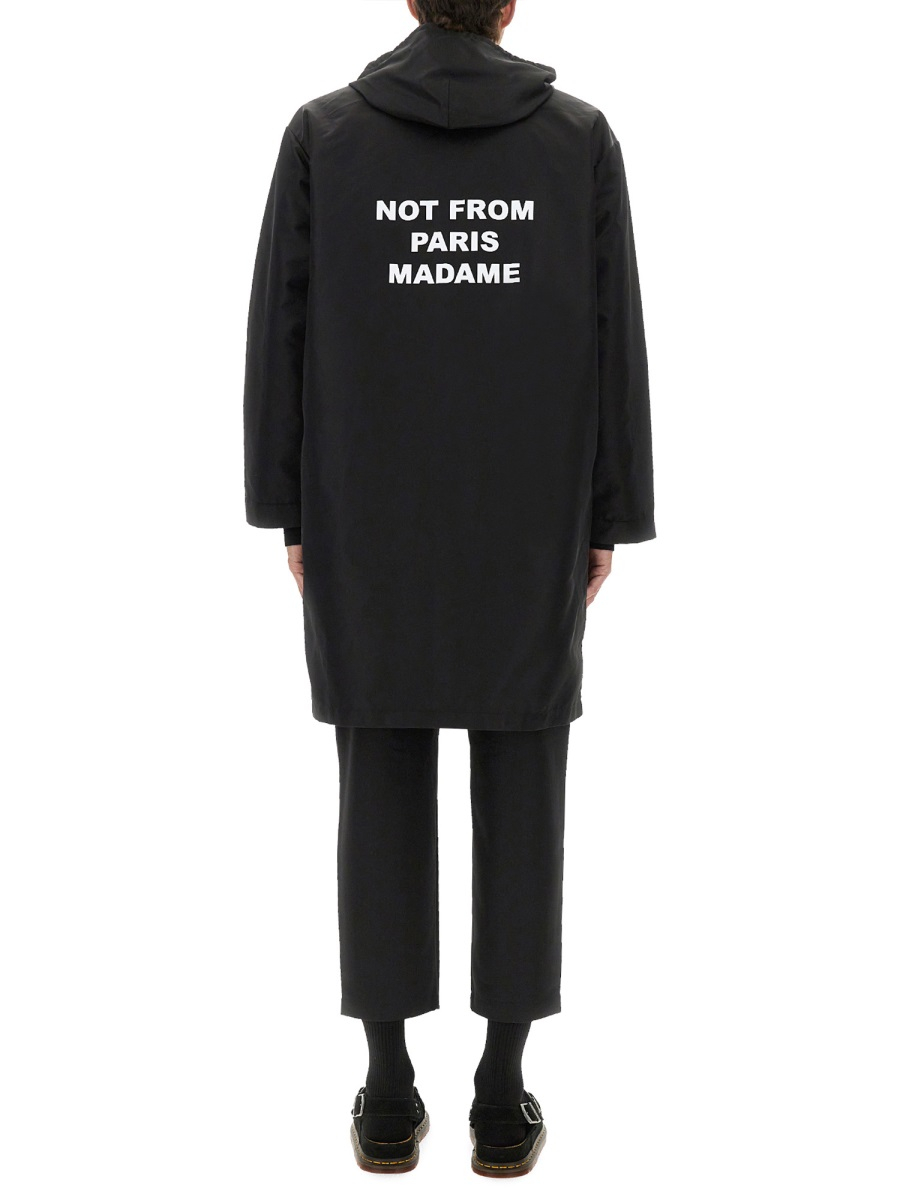 [DROLE DE MONSIEUR] Coat FW25 CT130_PA014BLACK
