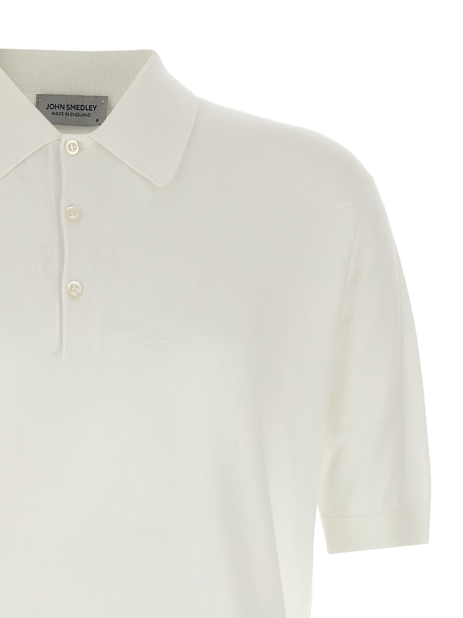 [JOHN SMEDLEY] T-shirts Short Sleeve SS26 ISISWHITE