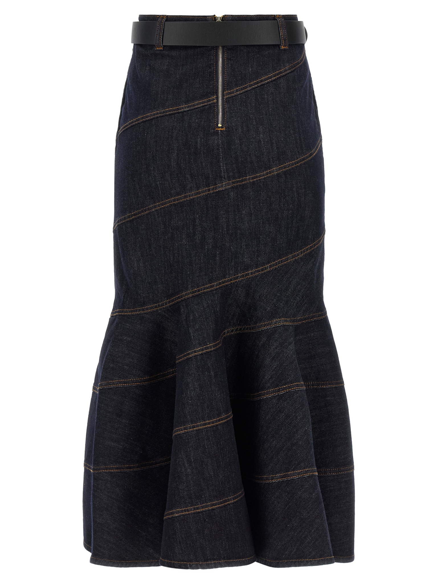 [SELF PORTRAIT] Midi skirt FW26 PF26810MSKBLBLUE