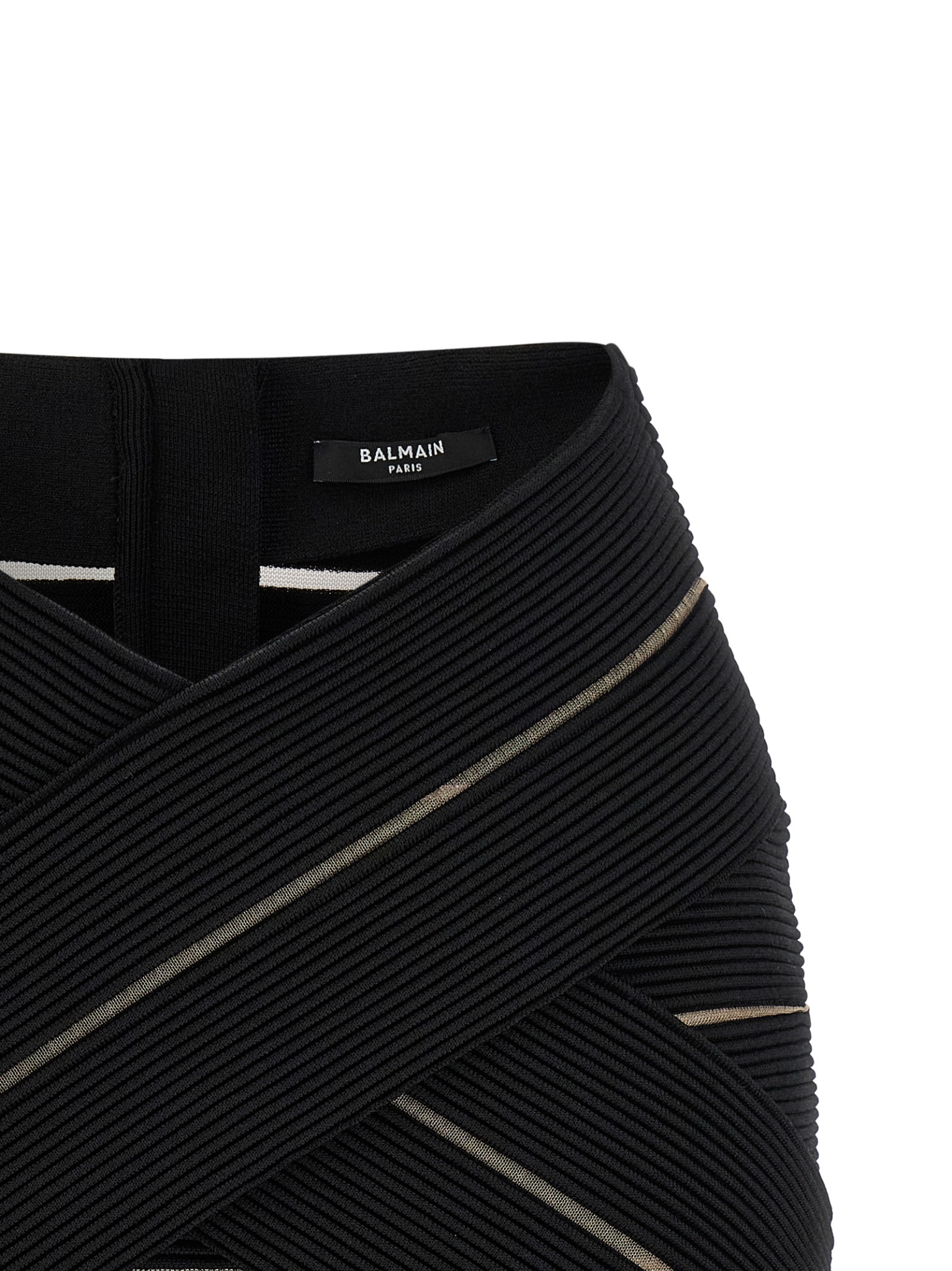 [Balmain] Mini skirt SS26 GF0LBB48KJ750PA